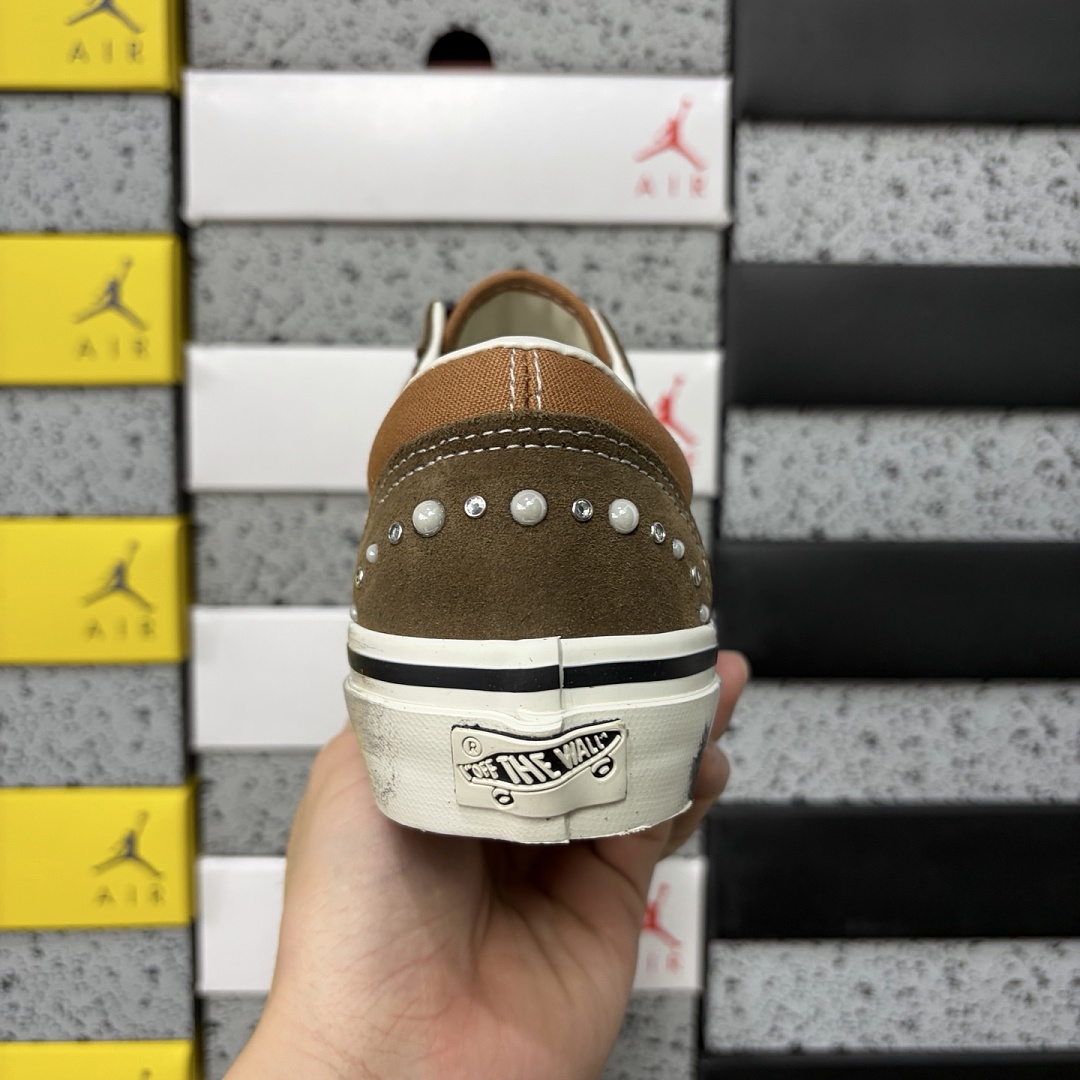 Vans LX Old Skool 36 Pearlized Pack Vintage Cocoa Brown V - Image 8