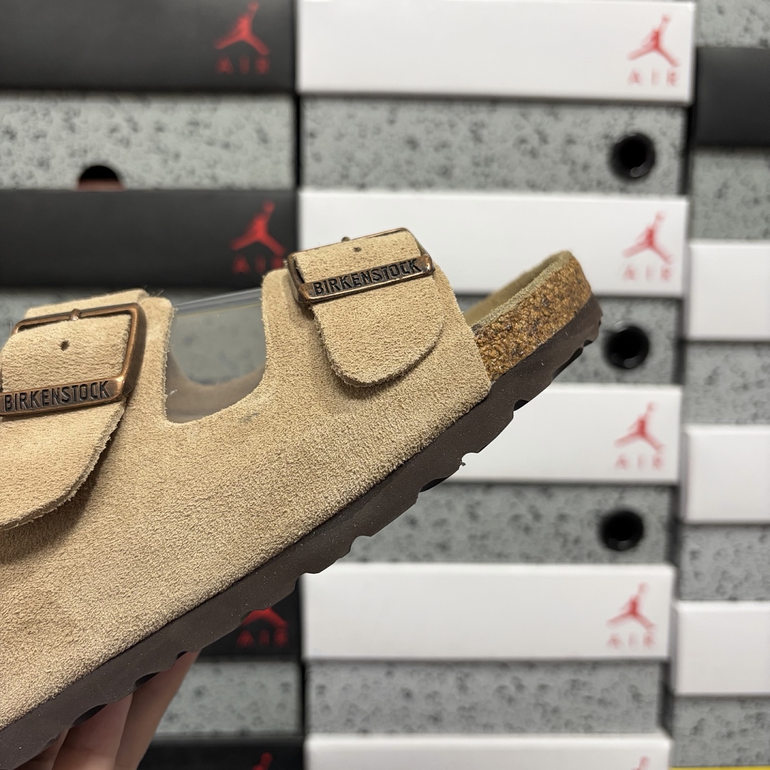 Birkenstock Birken Arizona Birkibuc 1023321 (Sand) - Image 2