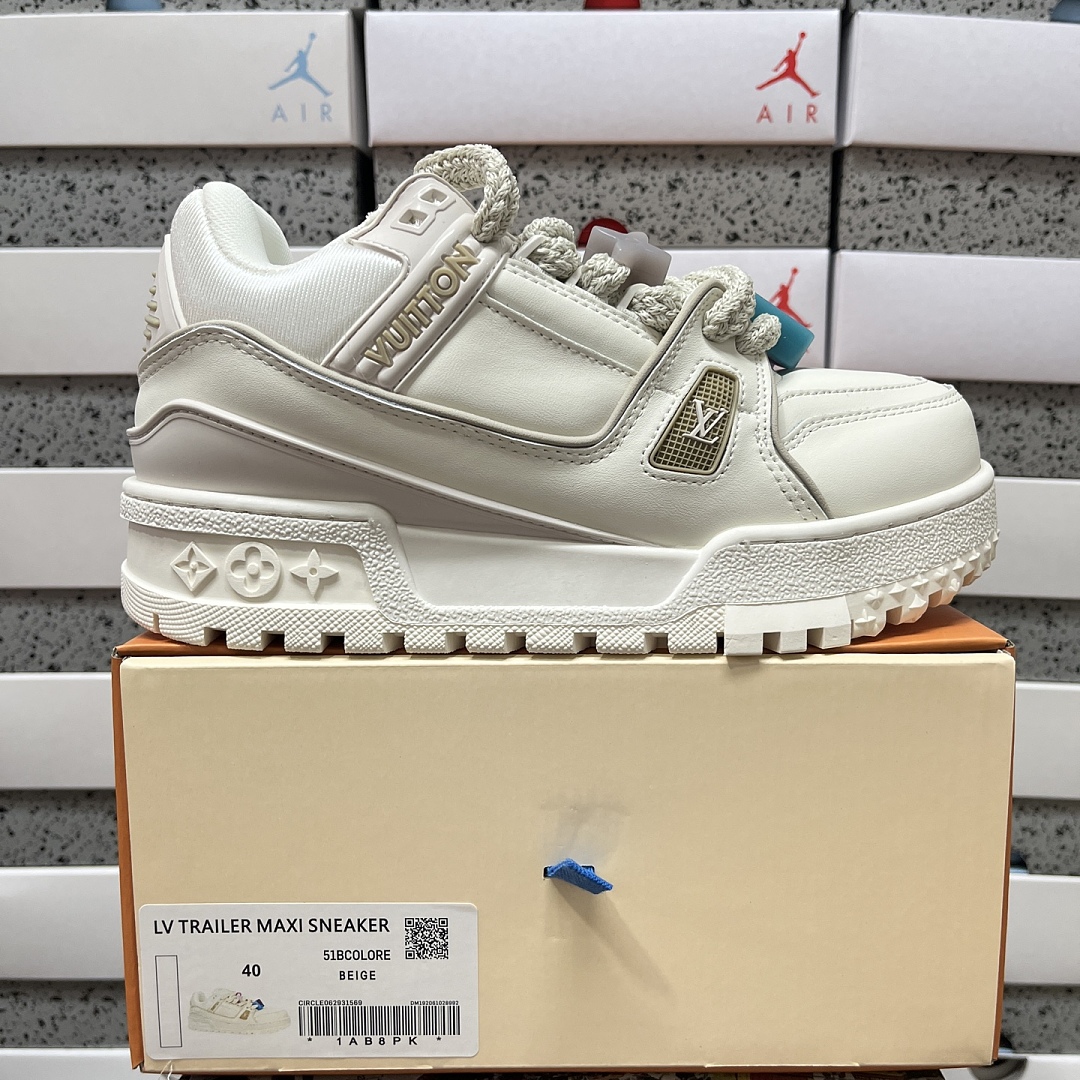 Louis Vuitton Trainer Maxi Off (White)