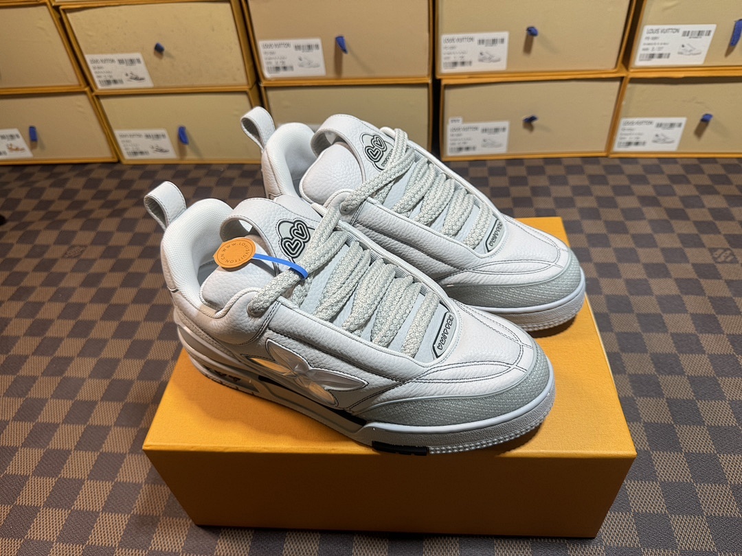 Louis Vuitton LV Skate Sneaker Grey SK - Image 8