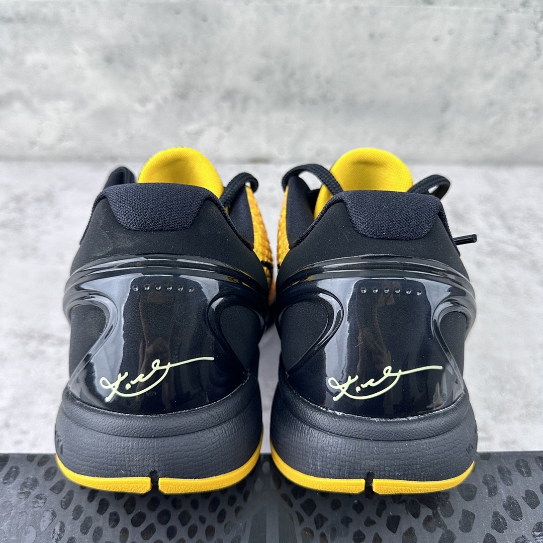 Nike Kobe 6 Lightbulb ZK6 Black Yellow Bruce Lee - Image 7
