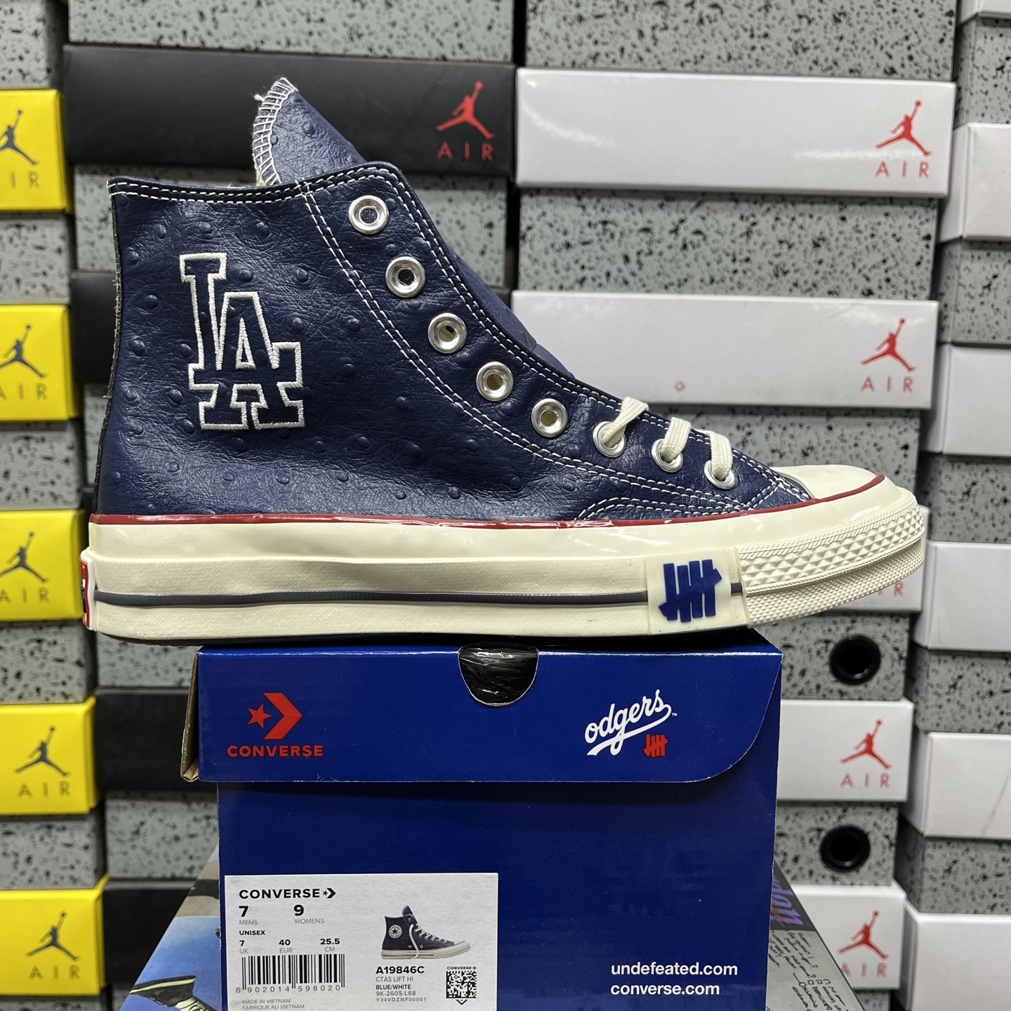 Converse Chuck Taylor All Star Hi Undefeated X Los Angeles Dodgers Ostrich - Image 11