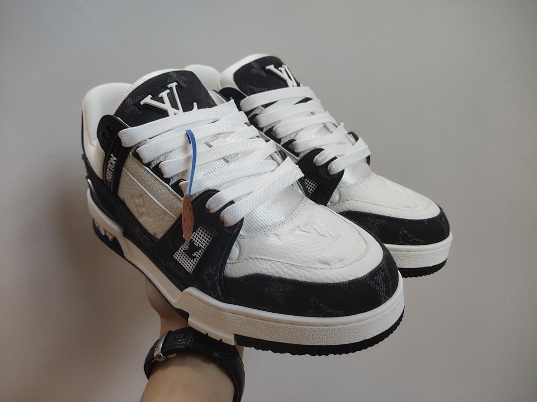 Louis Vuitton LV Trainer (White Black) - Image 8