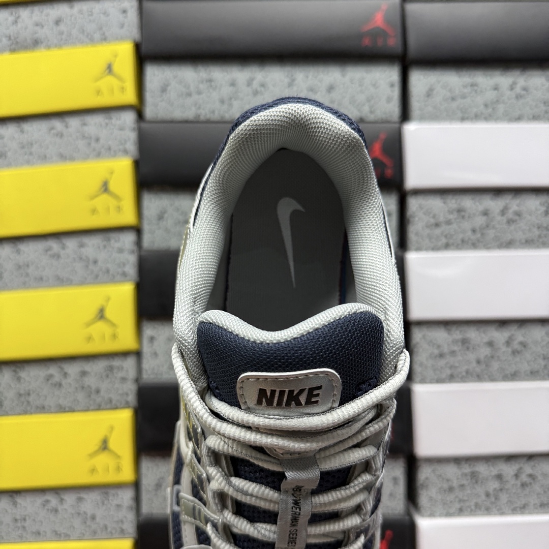 Nike P-6000 Thunder Blue Pale Ivory - Image 9