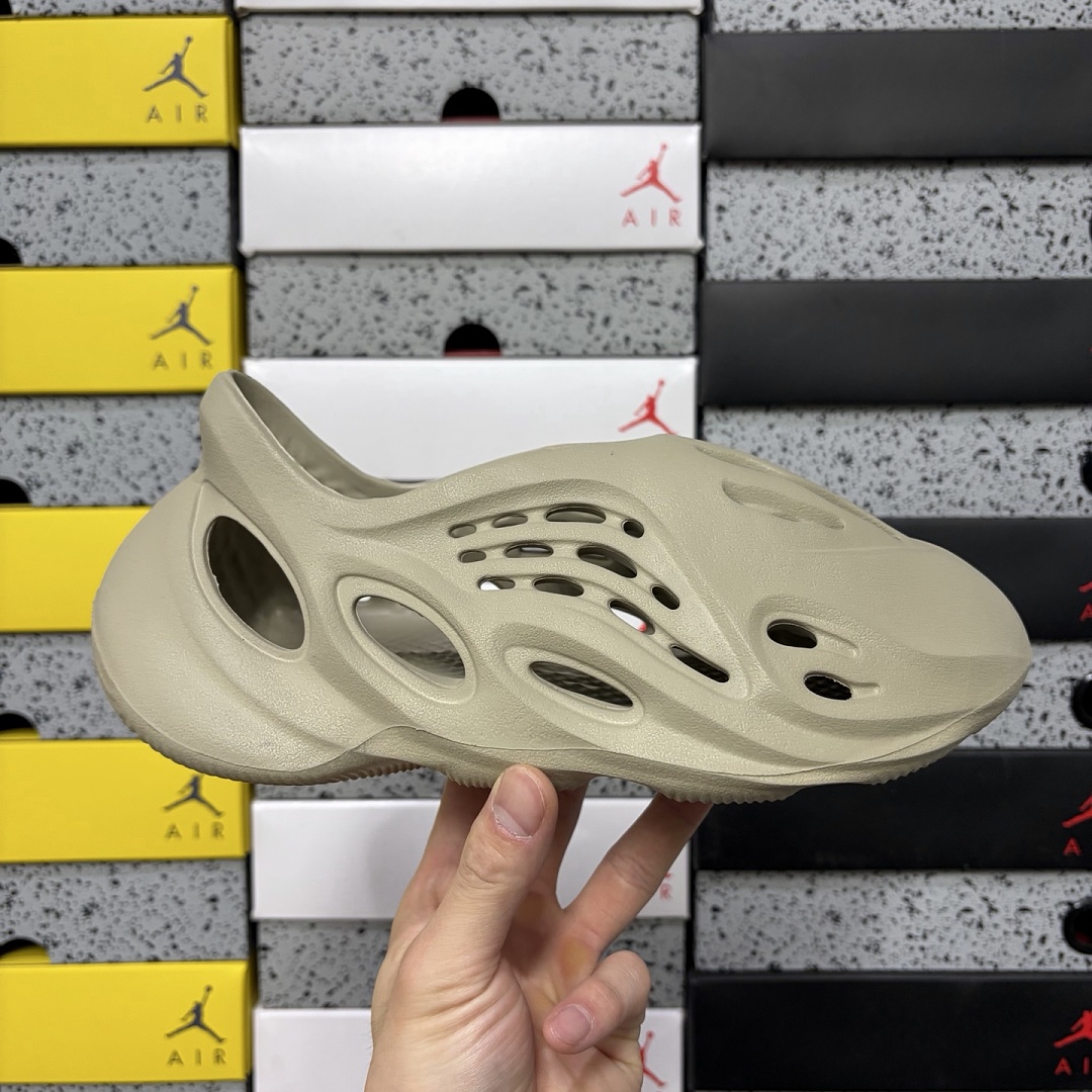 Adidas Yeezy Foam RNR Stone Salt Clogs - Image 2