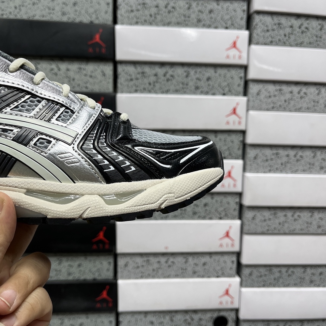ASICS Gel-Kayano 14 Black Glacier (Grey Silver) - Image 9