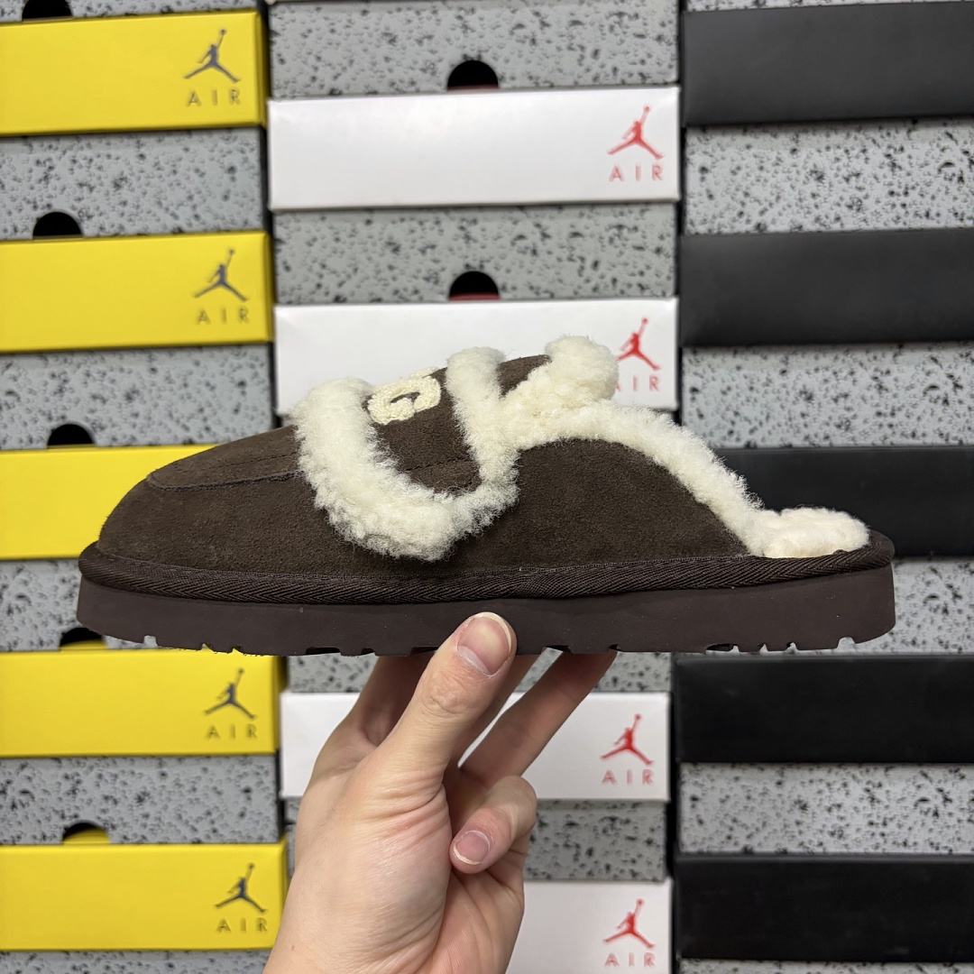 UGG Classic Half Embroidered Chocolate -5095 - Image 8