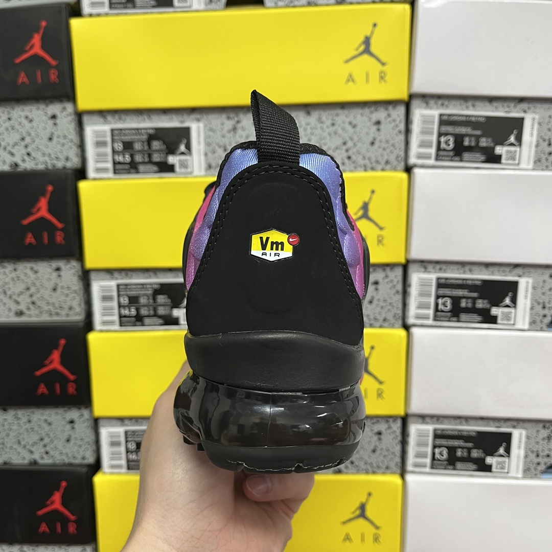 Nike Air VaporMax Plus Black Team Red Hyper Violet - Image 6