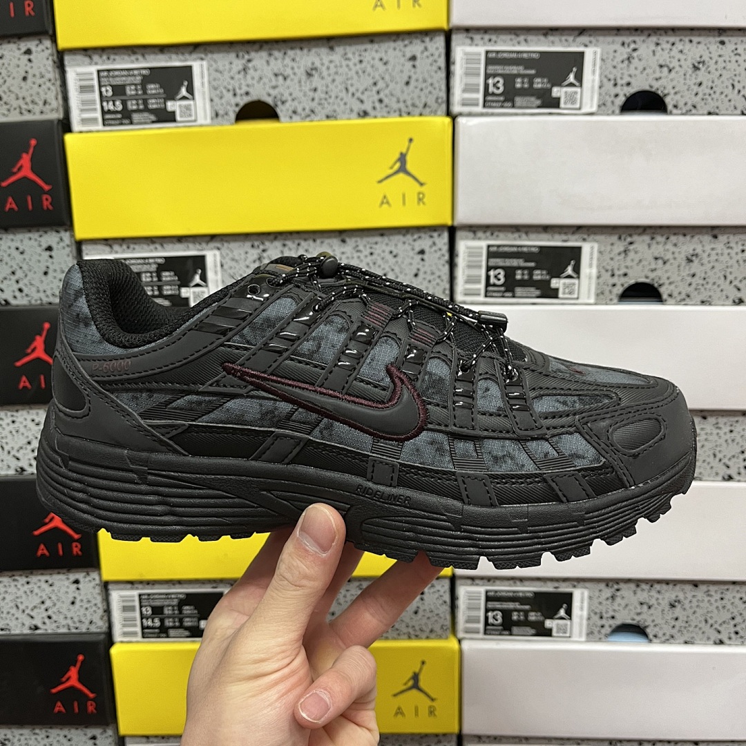 Nike P-6000 Black Burgundy Crush - Image 9