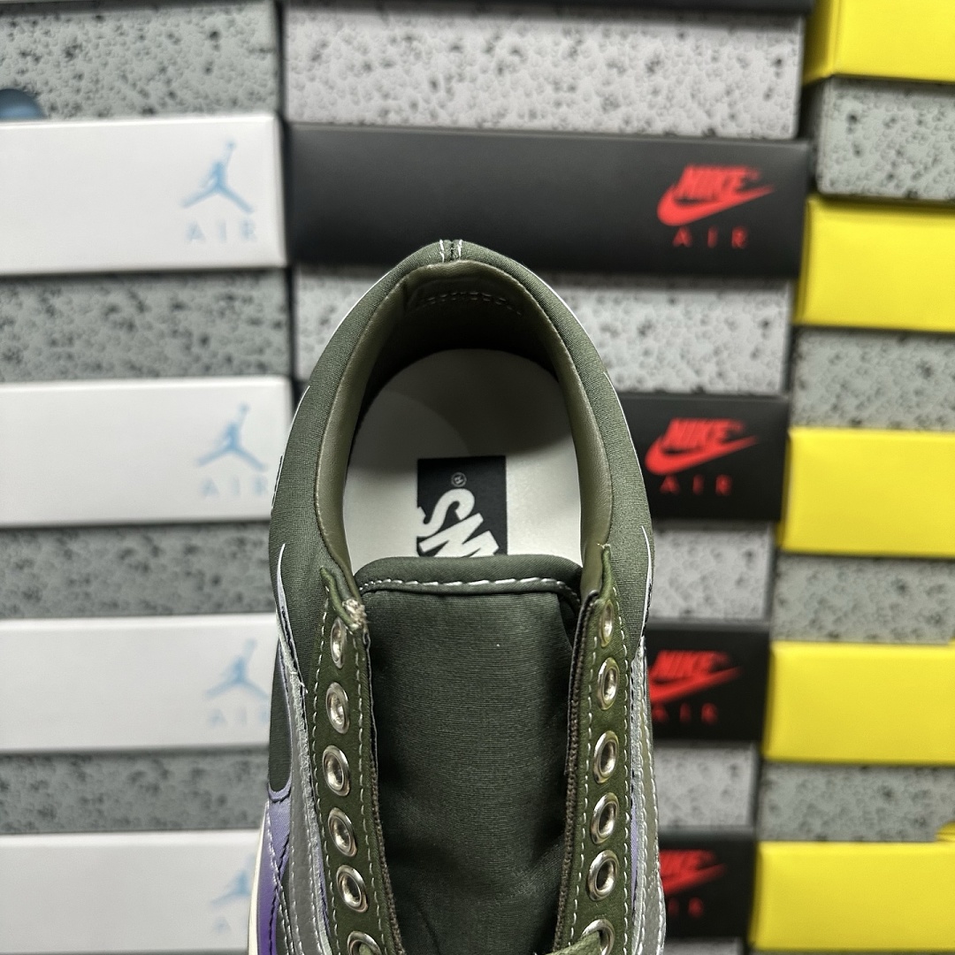 Vans LX Old Skool Archive Flame Green V - Image 7