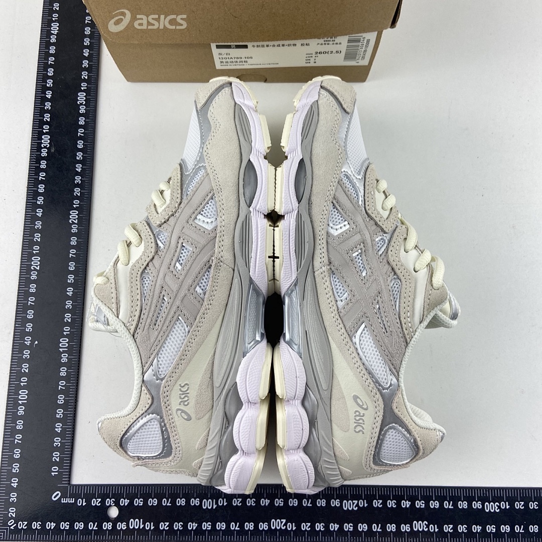 ASICS Gel-NYC White Oyster Grey NYC - Image 9