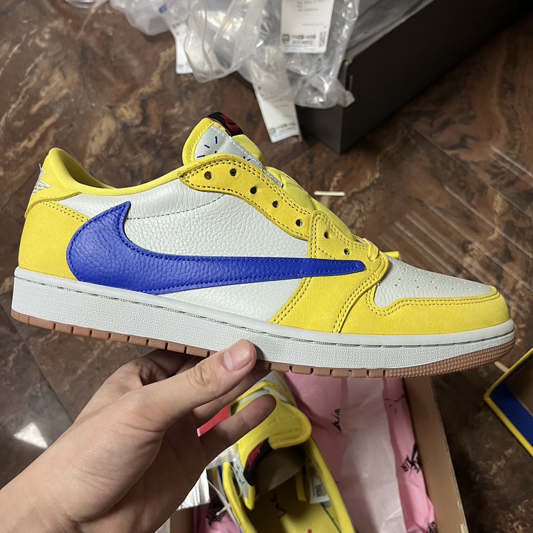 Nike Jordan 1 Retro Low OG SP Travis Scott Canary