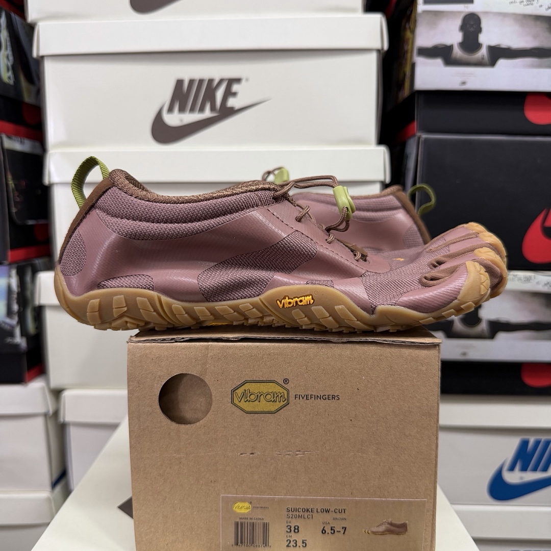 Suicoke Finger Chukka Boot S20MLC1 Pink Brown Straps