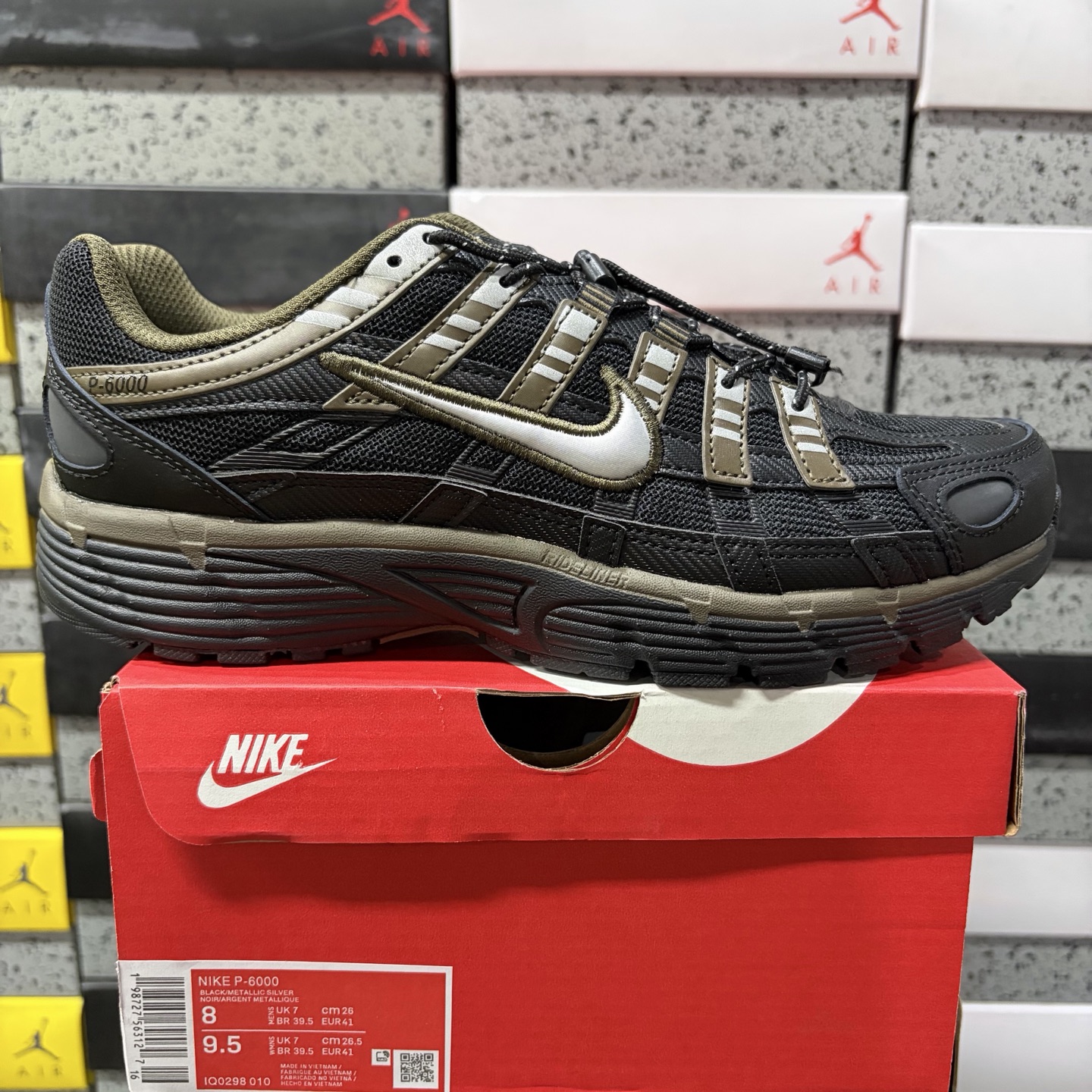 Nike P-6000 Black Dark Hazel - Image 11