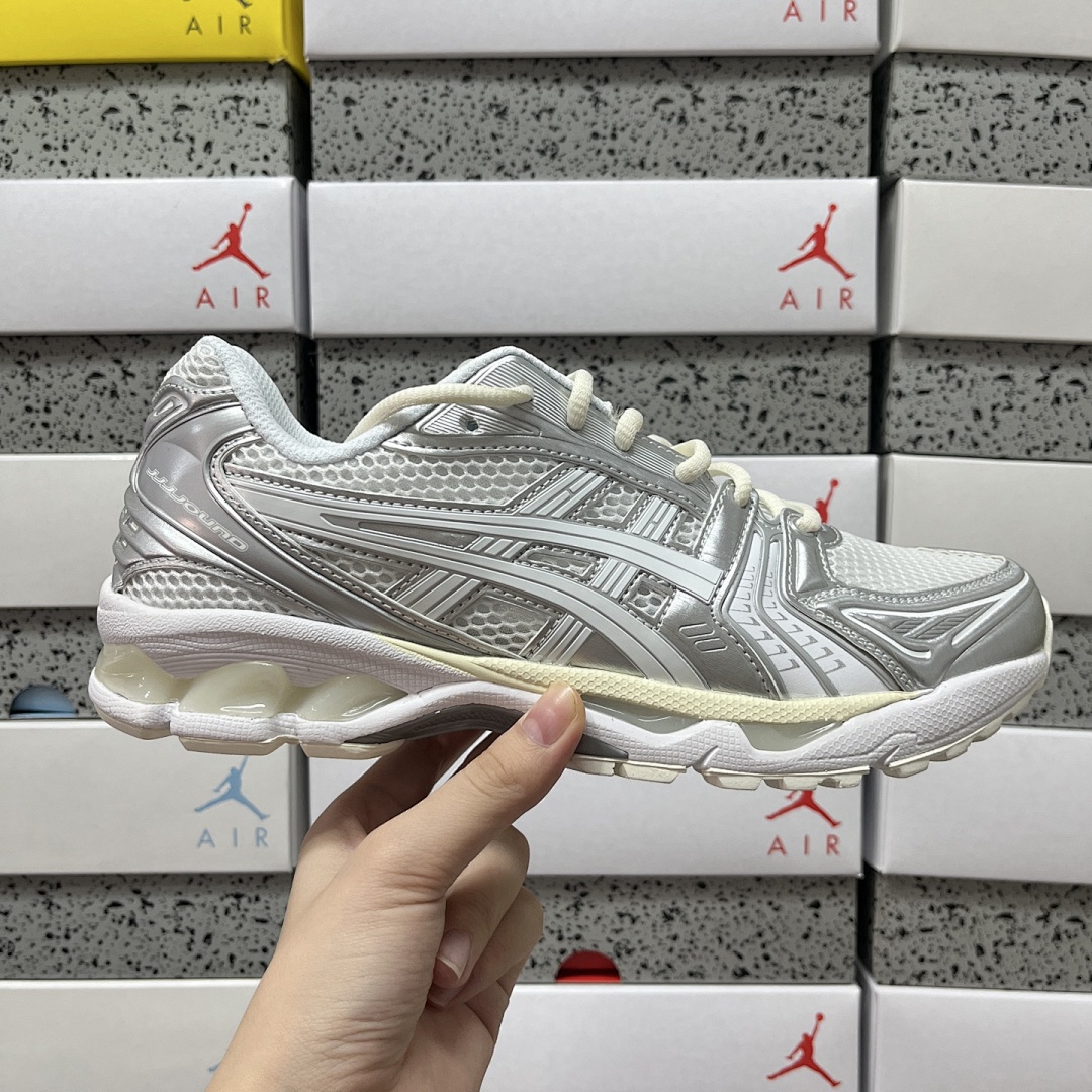 ASICS Gel-Kayano 14 JJJJound (Silver White) - Image 9