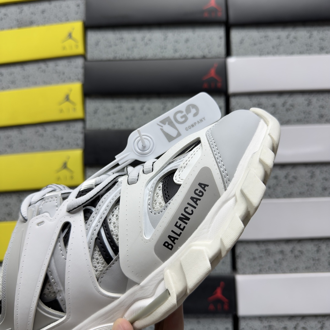 Balenciaga BLCG Track 9812 (White Grey) - Image 4
