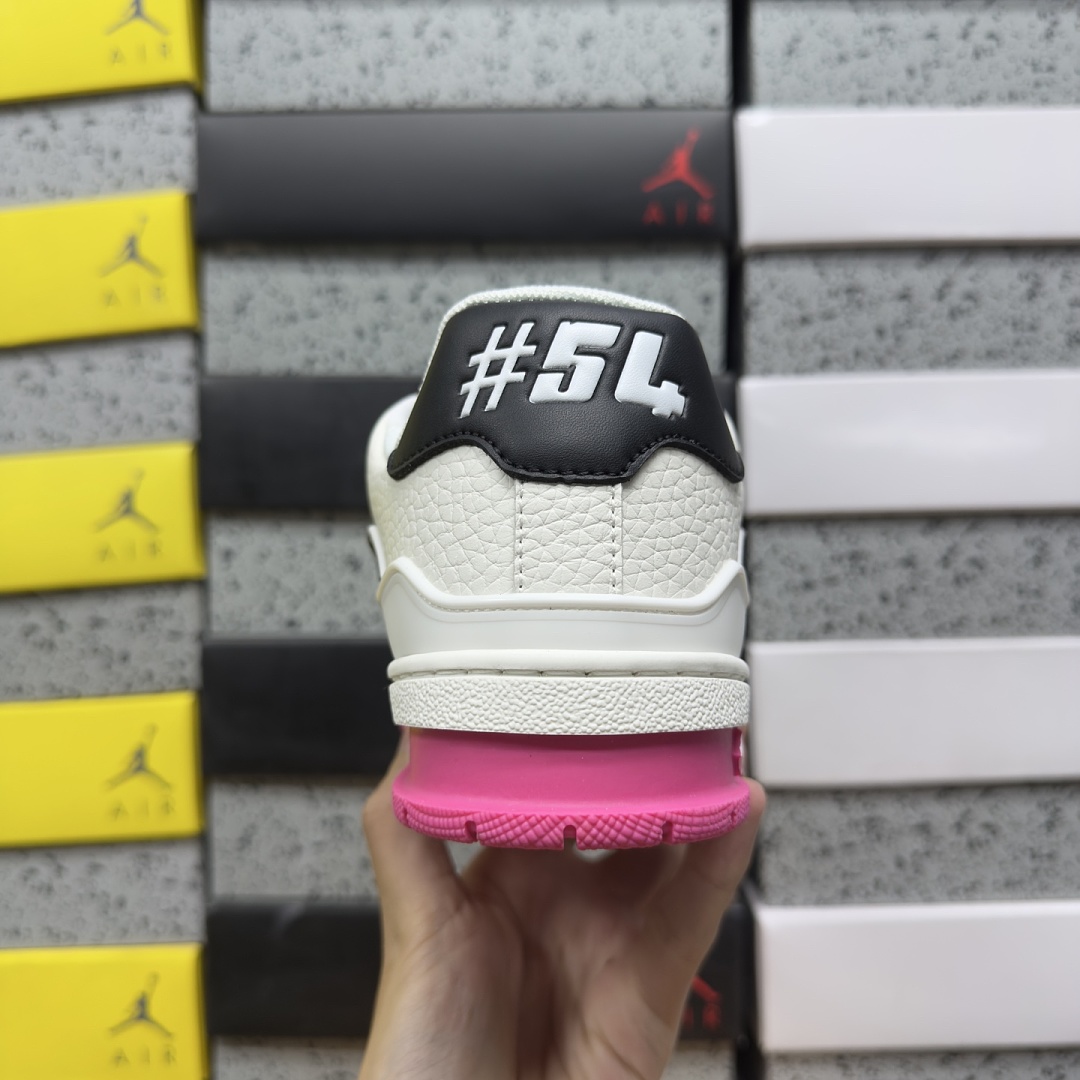 Louis Vuitton Trainer Black Pink BLACK/ - Image 7
