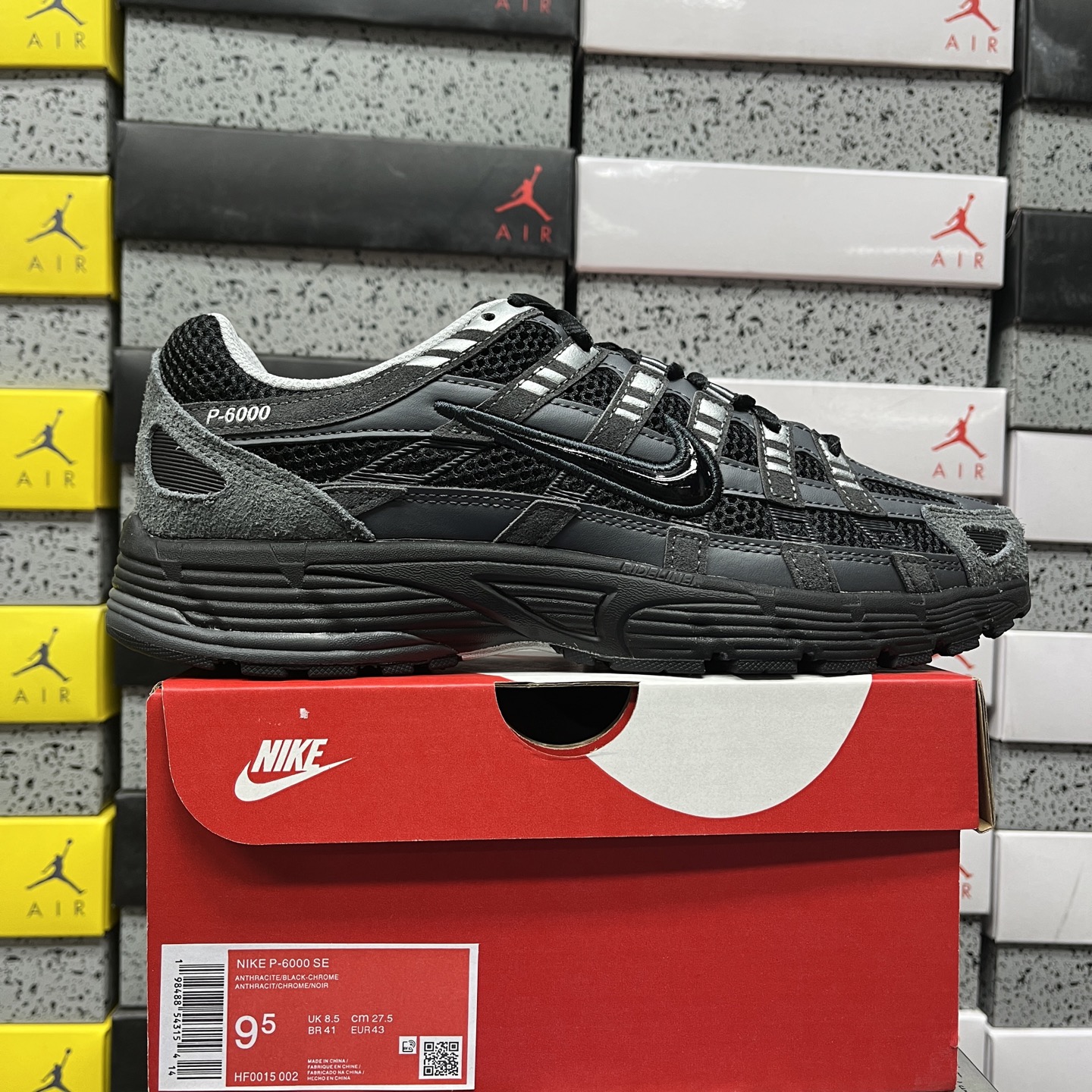 Nike P-6000 Suede Anthracite Metallic Silver HF0015-002 - Image 11