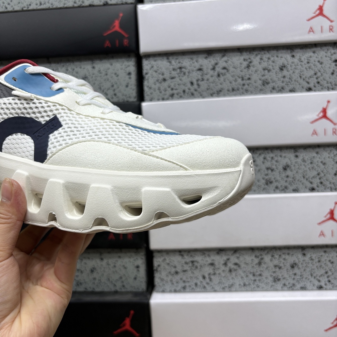 On Running K-Tech 2 Kith White Real Teal - Image 6