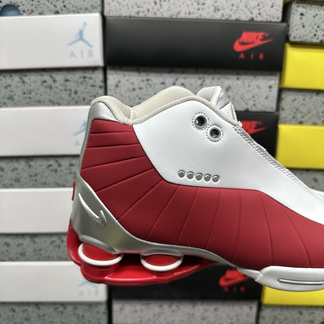 Nike Shox BB4 Varsity (Red) - Image 6
