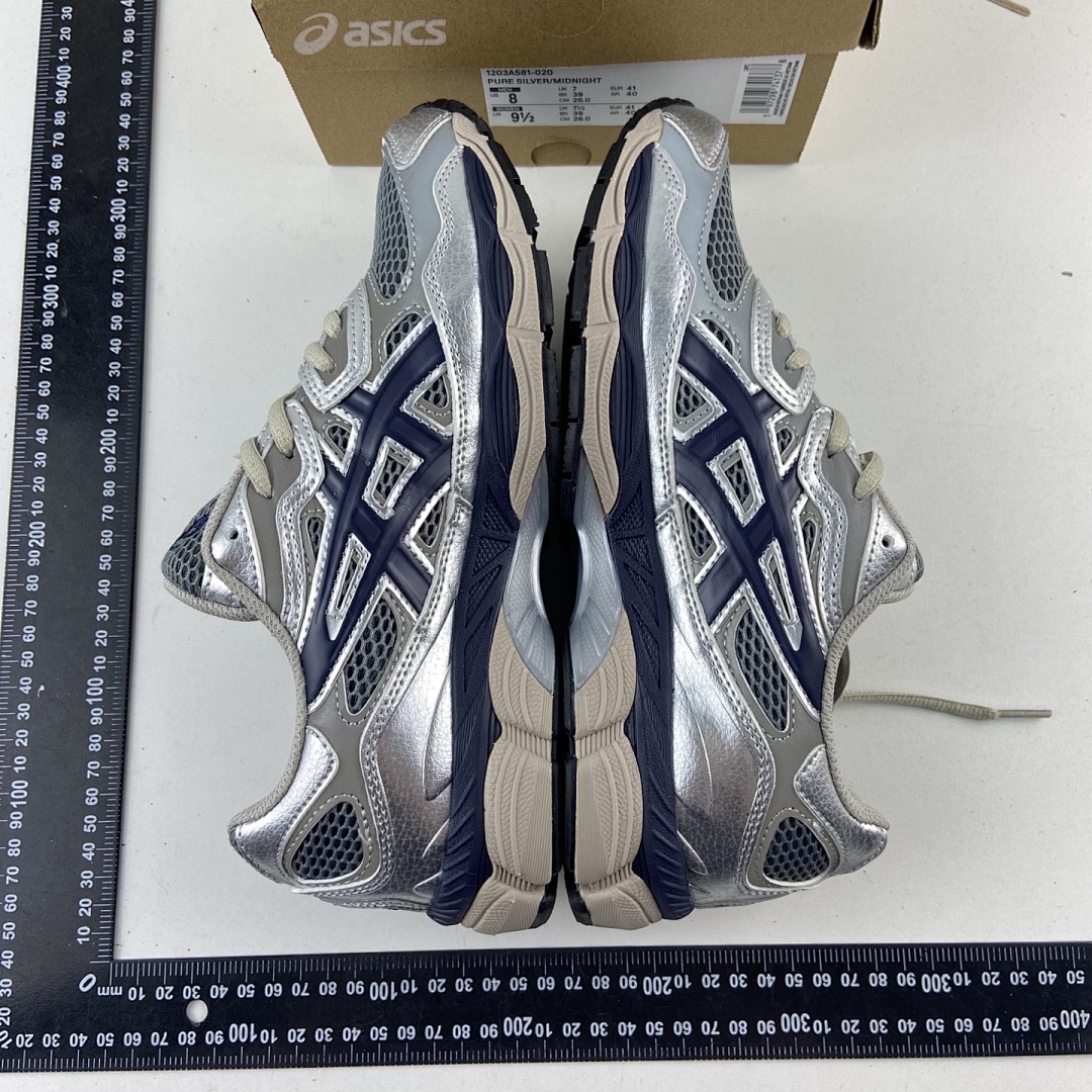 ASICS Gel-NYC Billy's Pure Silver Midnight NYC - Image 10