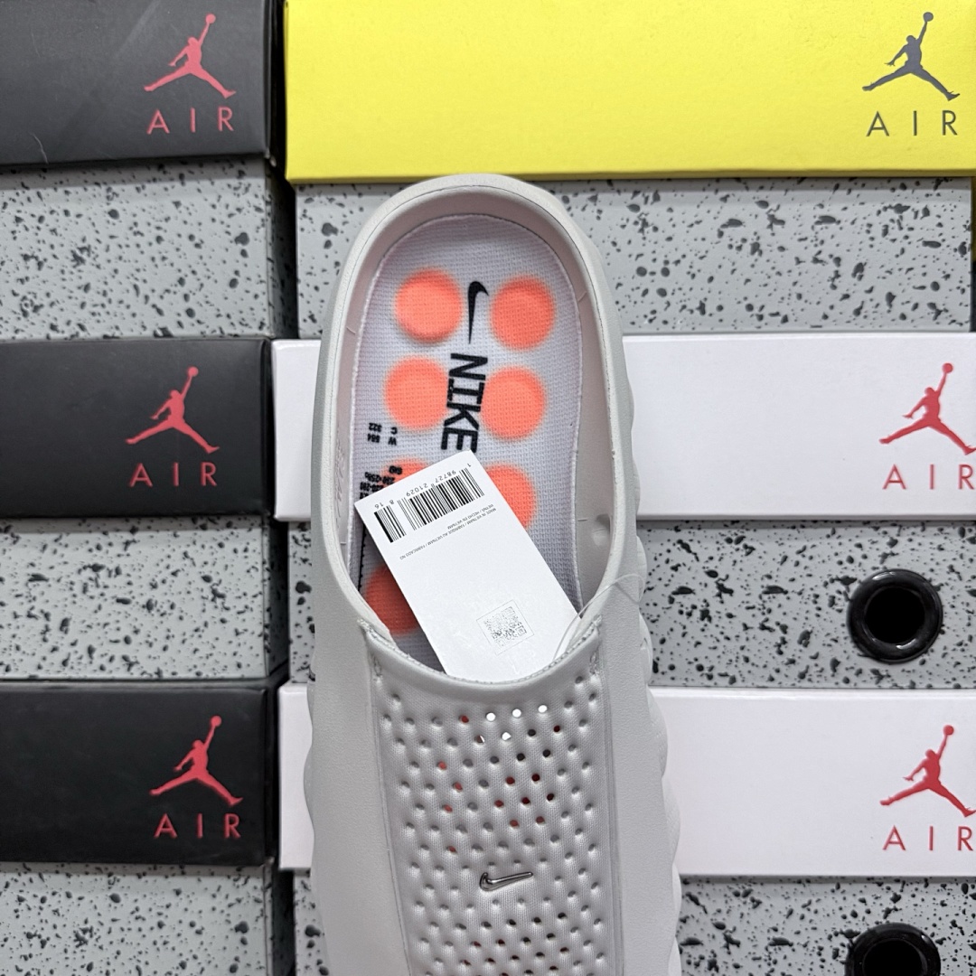 Nike Mind 001 Slide Light Smoke Grey HQ4307-003 (White) - Image 6