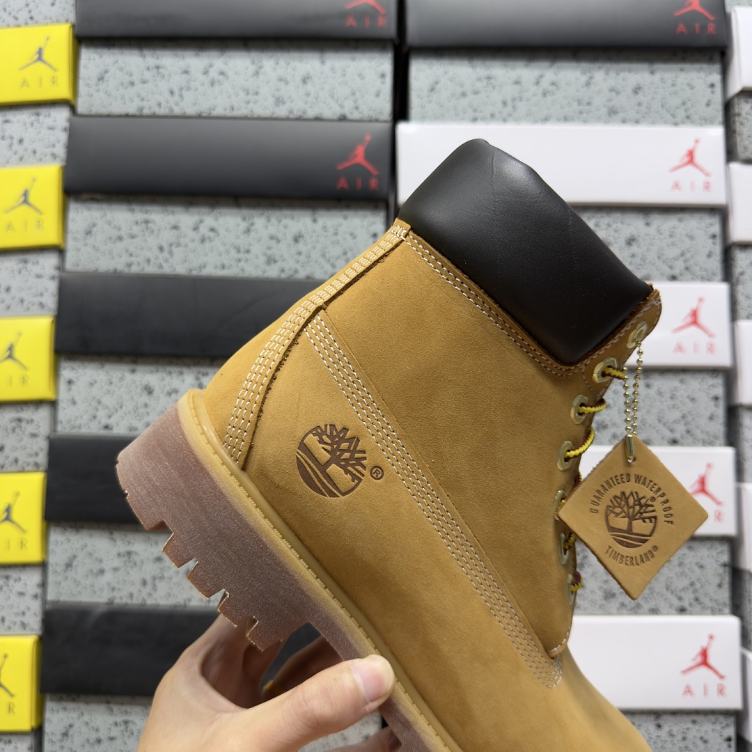 Timberland 6" Premium Waterproof Boot TB-110061-713 Small Wheat High Top 35.5-46 - Image 4