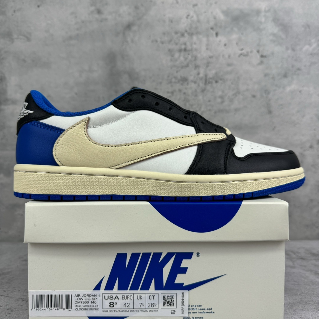 Chanel Jordan 1 Retro Low OG SP Fragment X Travis Scott - Image 10