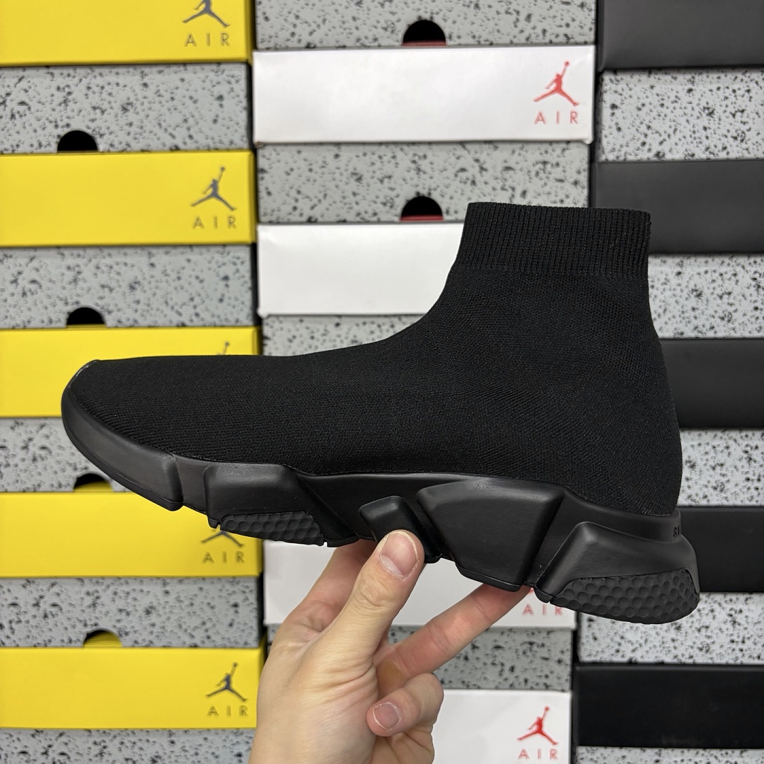 Balenciaga Speed 2021 Black Socks - Image 8