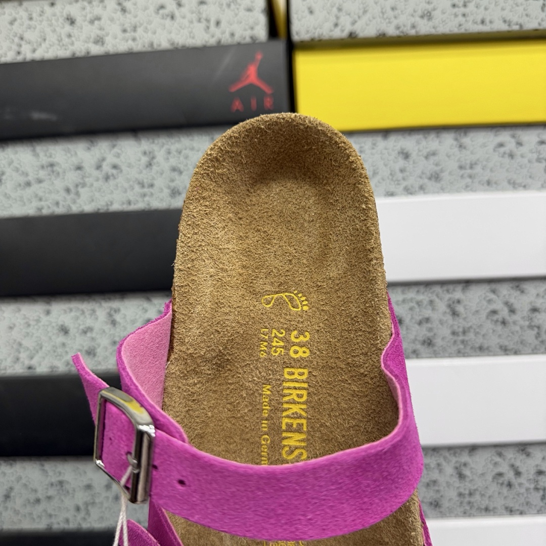 Birkenstock Birken Arizona Birkibuc Double Buckle Flip Flops - Image 3