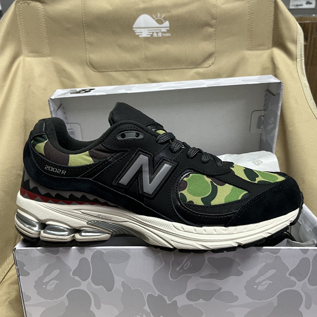New Balance 2002R BAPE (Black)