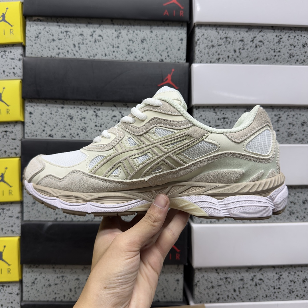 ASICS Gel-NYC White Feather (Grey) - Image 2