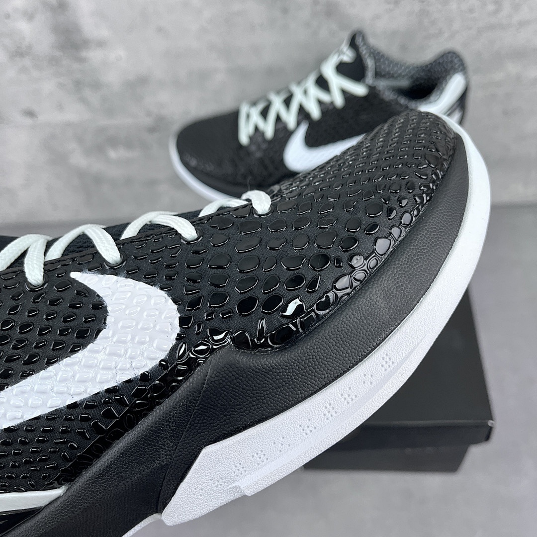 Nike Kobe 6 Protro Mambacita Sweet 16 ZK6 Black White Angel GiGi - Image 6