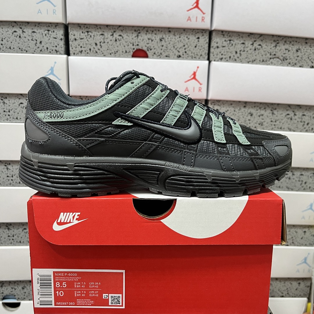 Nike P-6000 Anthracite Clay Green IM5997-060