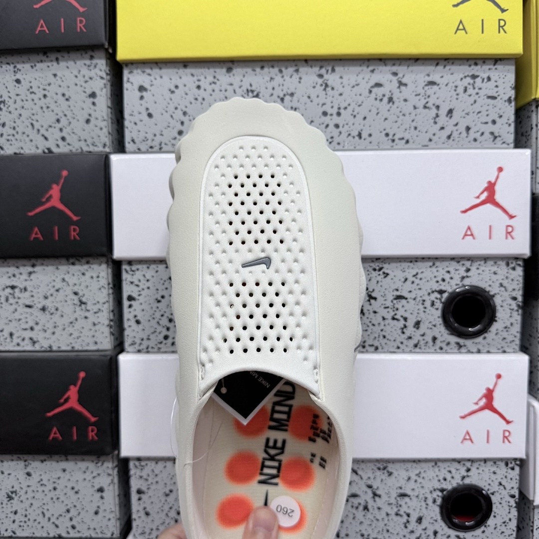 Nike Mind 001 Slide Light Bone HQ4307-002 Off (White) - Image 10