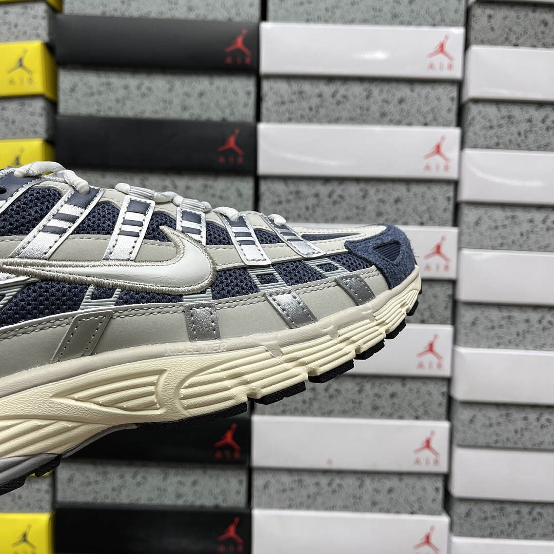 Nike P-6000 Thunder Blue Pale Ivory - Image 4