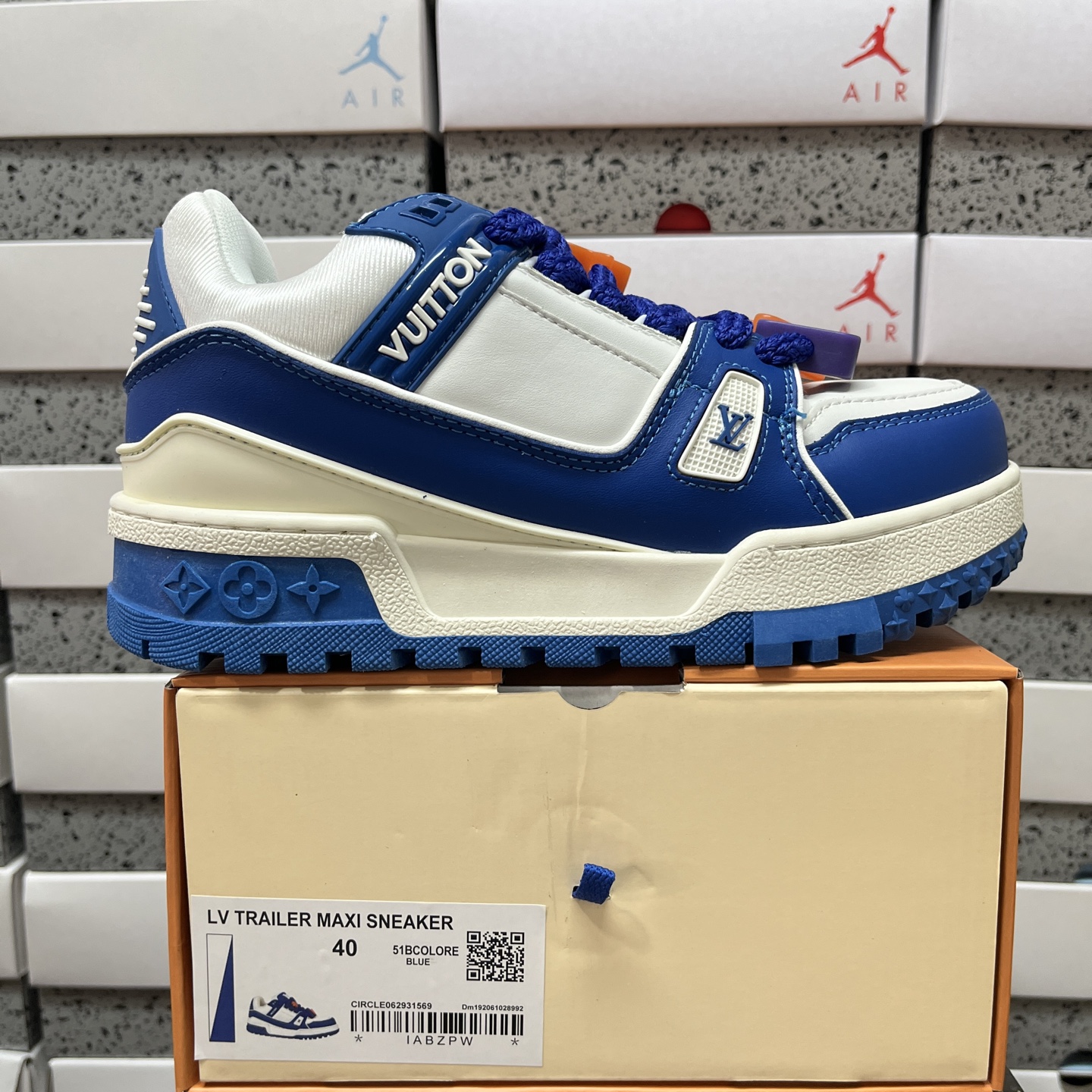 Louis Vuitton Trainer Maxi (Light Blue) - Image 10