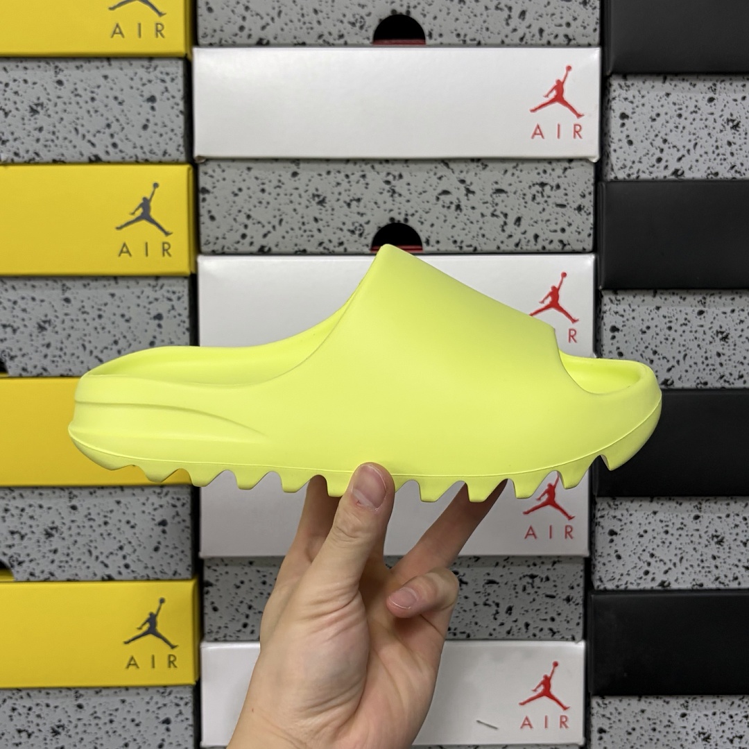 Adidas Yeezy Slide Glow Green Slides - Image 2