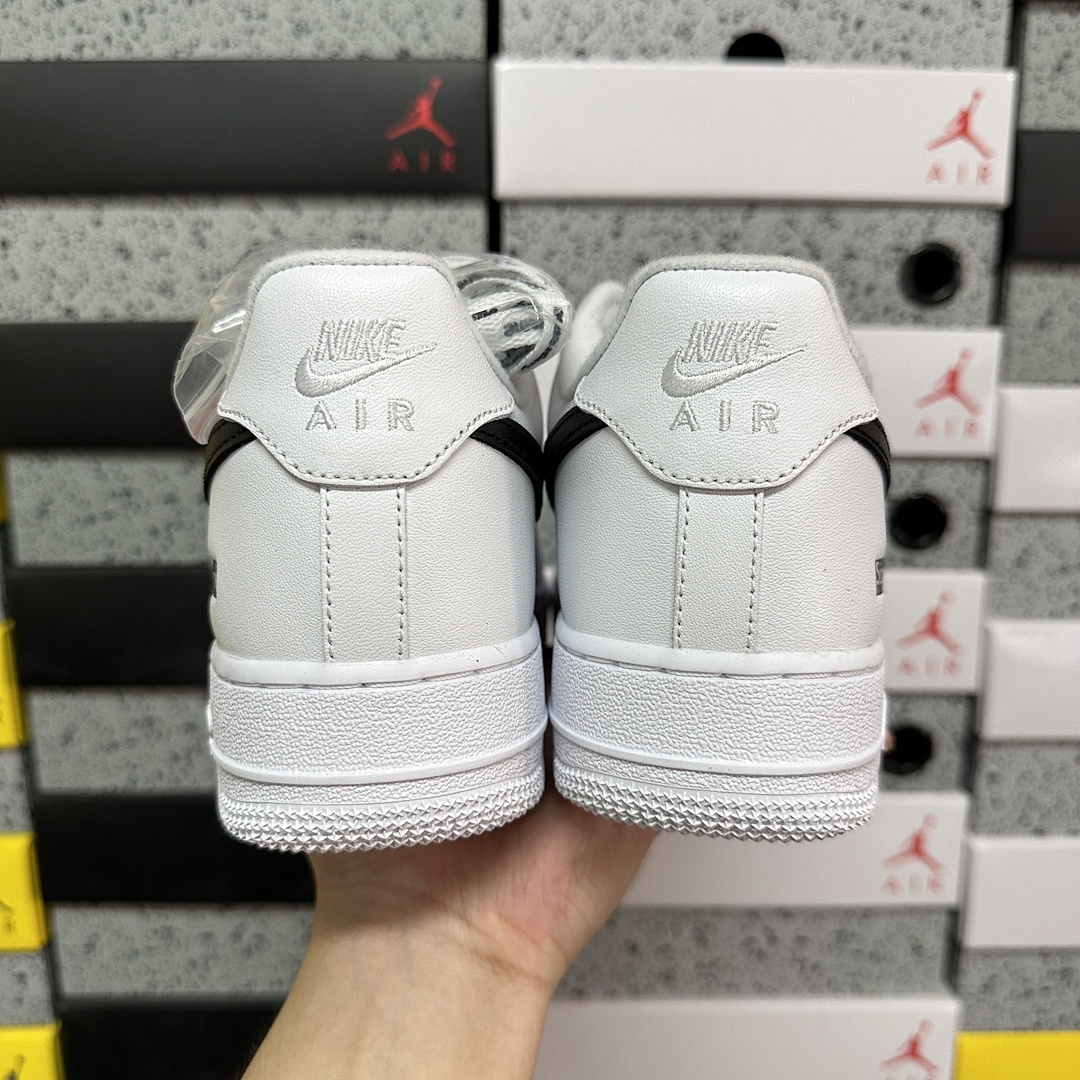 Nike Air Force 1 Low Supreme White Black Sup - Image 5