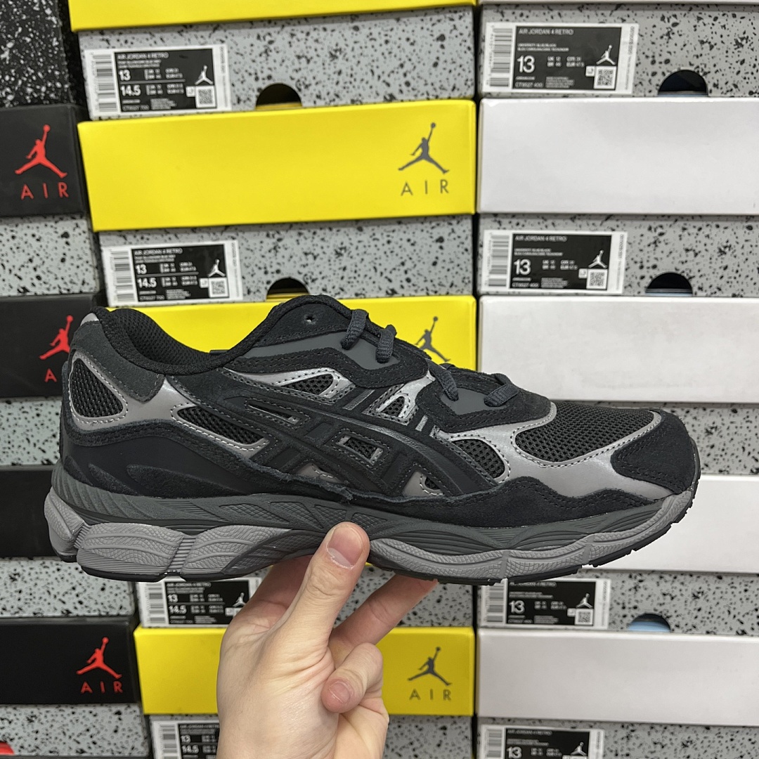 ASICS Gel-NYC Graphite (Grey Black) - Image 2
