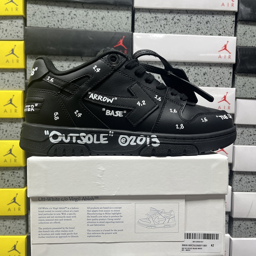 Off-White Out Of Office OOO Low Tops