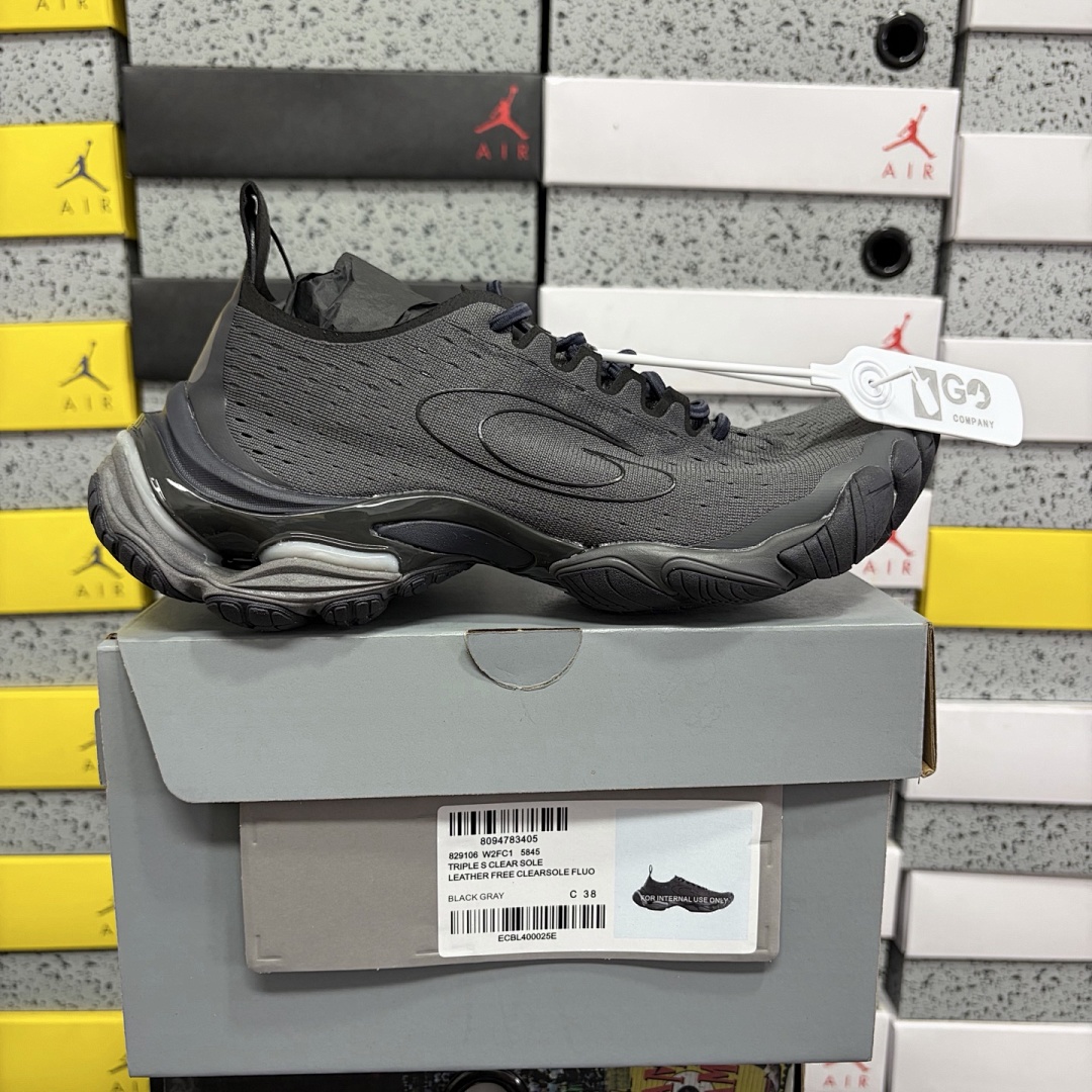 Balenciaga Anatomic Runner 5845 Grey Black 20.0