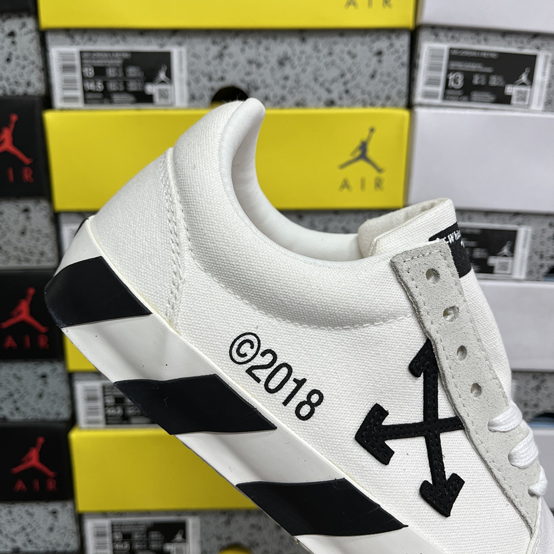 Off-White Abloh Vulc Low Top (White) - Image 8