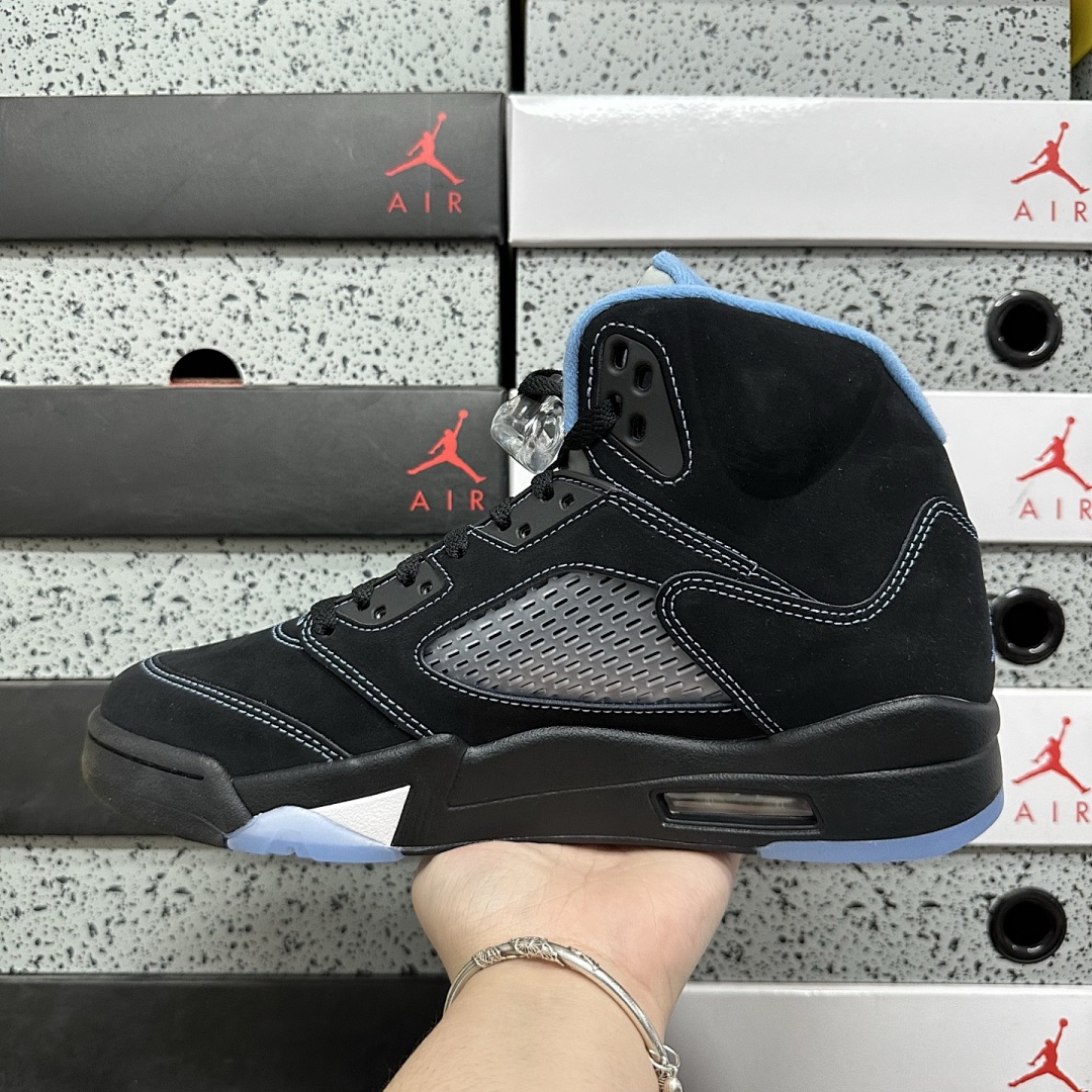 Nike Black University Blue 5 New (Silver) - Image 7
