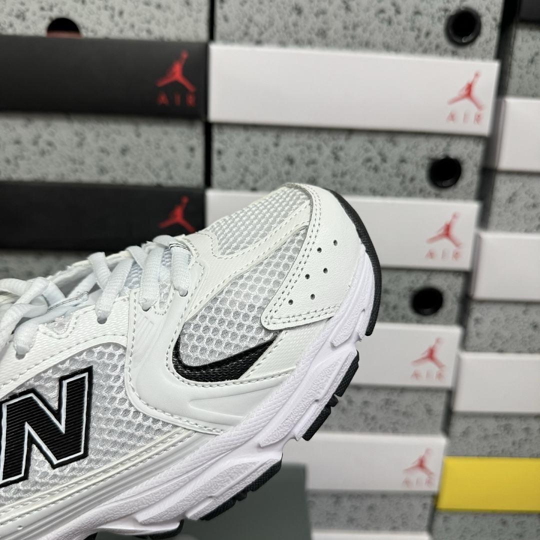 New Balance 530 White Black Details - Image 10
