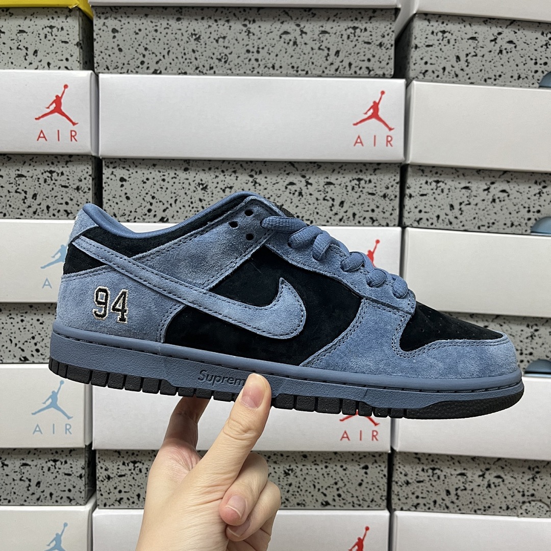 Nike SB Dunk Low Supreme 94 Ocean Fog - Image 5