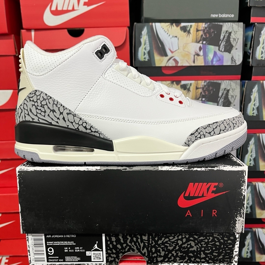 Nike Jordan 3 Retro White Cement Reimagined - Image 20