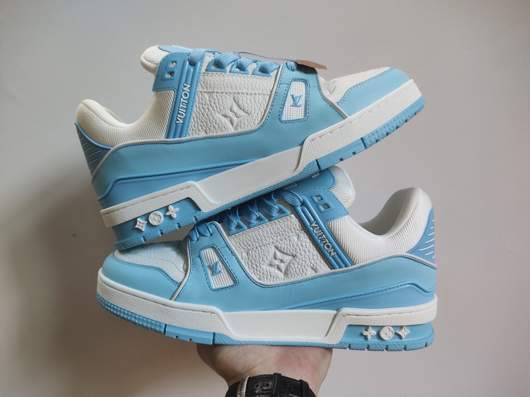 Louis Vuitton LV Trainer (White Sky Blue)
