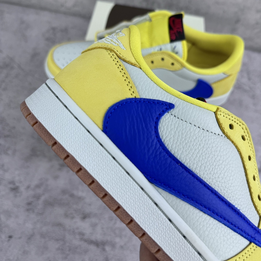 Chanel Jordan 1 Retro Low OG SP Travis Scott Canary (Women's) - Image 7