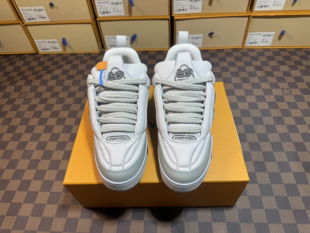 Louis Vuitton LV Skate Sneaker Grey SK - Image 9